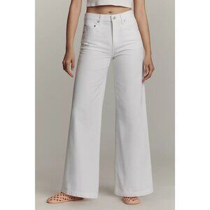 PISTOLA Jadyn Low Slung Palazzo Jean in Wash Vivid White Size US 30 NWT